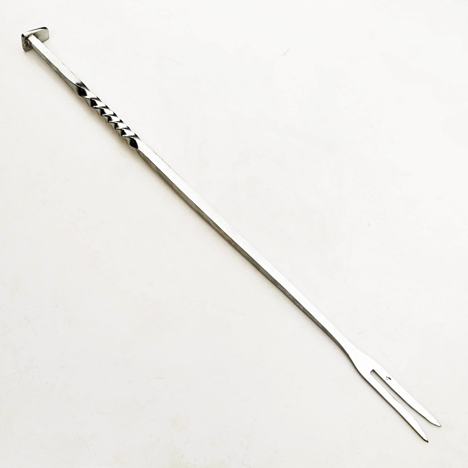 24" Stainless Steel meat fork by Ruddock Bros El Paso Texas Ruddock Shirts