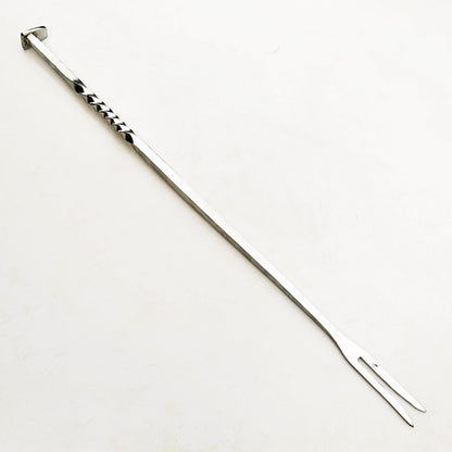 24" Stainless Steel meat fork by Ruddock Bros El Paso Texas Ruddock Shirts