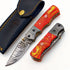 Sharp Damascus Steel Knife – Ultra-Edge EDC Pocket Knife