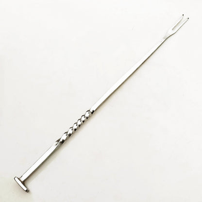 24" Stainless Steel meat fork by Ruddock Bros El Paso Texas Ruddock Shirts