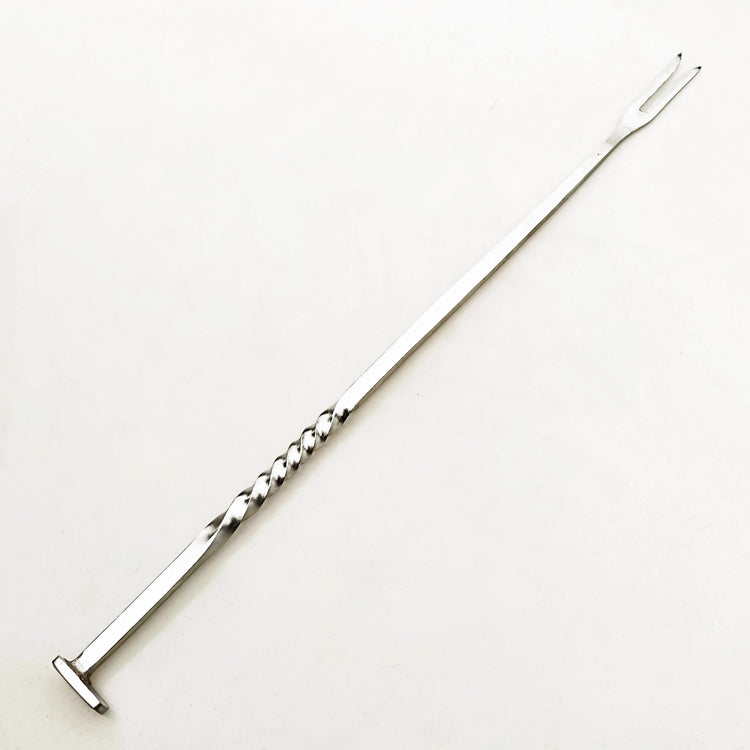 24" Stainless Steel meat fork by Ruddock Bros El Paso Texas Ruddock Shirts