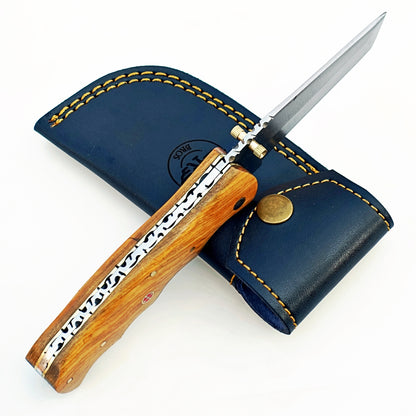 Stainless Steel Folding Knife – Secure Locking Utility Blade