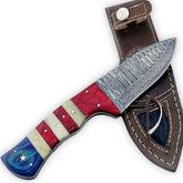 Damascus Hunting Knife – Durable Fixed Blade Tactical Knife
