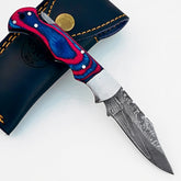 Folding Pocket Knife Damascus – Premium Sharp Steel Blade