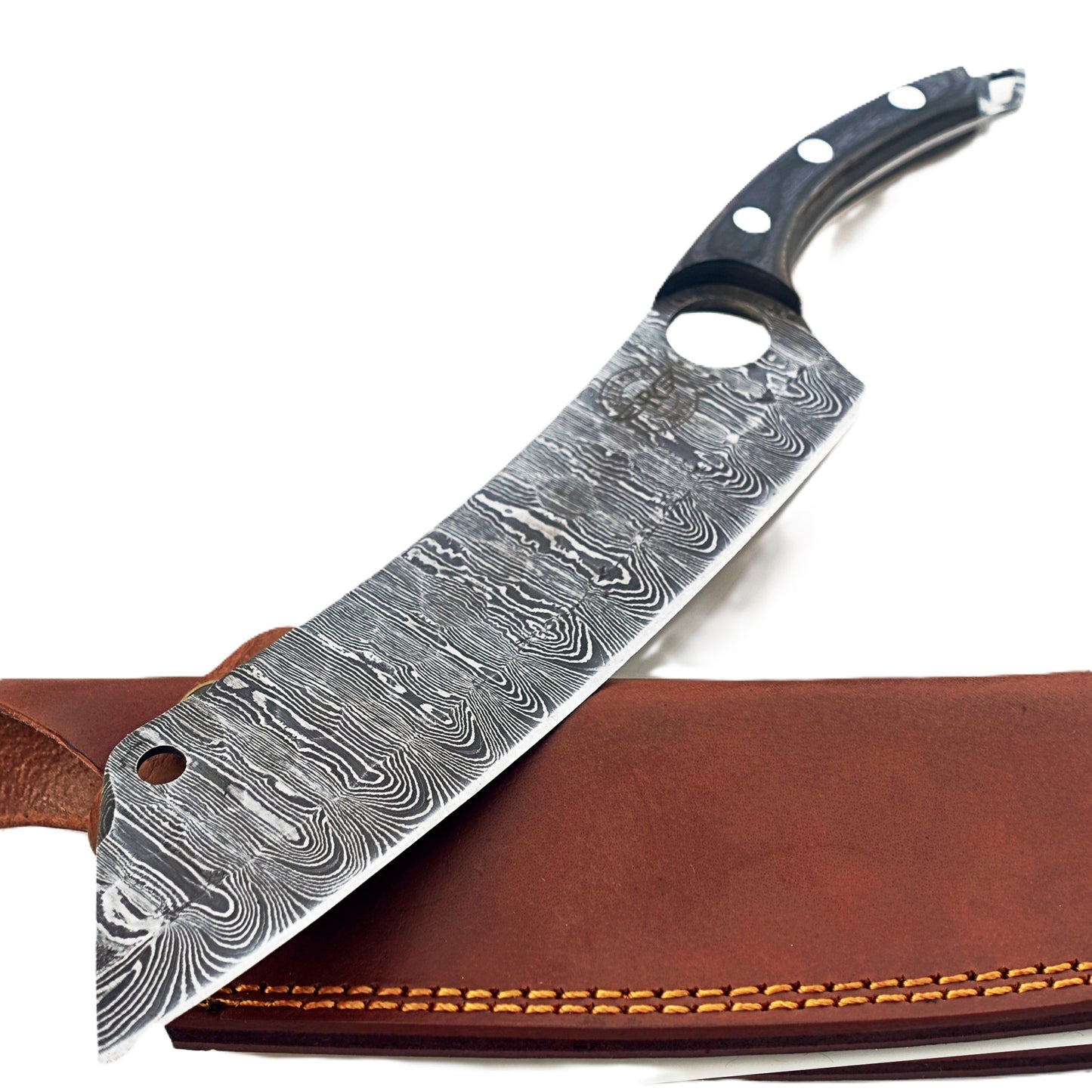 Blackwood Cleaver - Damascus Steel