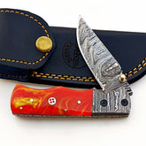 Sharp Damascus Steel Knife – Ultra-Edge EDC Pocket Knife