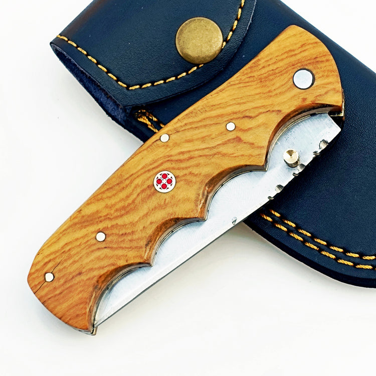 Stainless Steel Folding Knife – Secure Locking Utility Blade