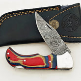 Patriotic EDC Knife – Secure Locking Utility Blade