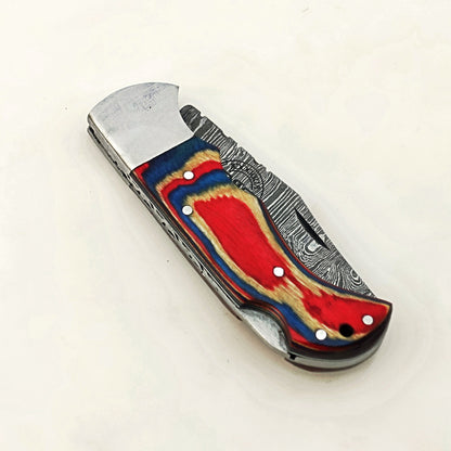 Patriotic EDC Knife – Secure Locking Utility Blade