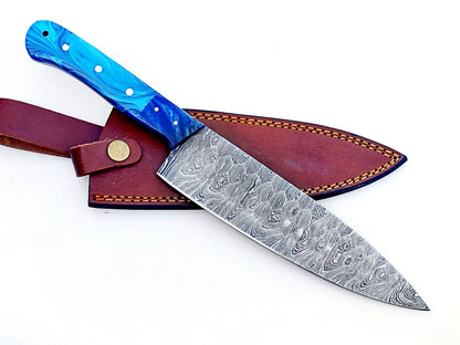 Double Blue Chef Knife - Stainless Steel - 12"