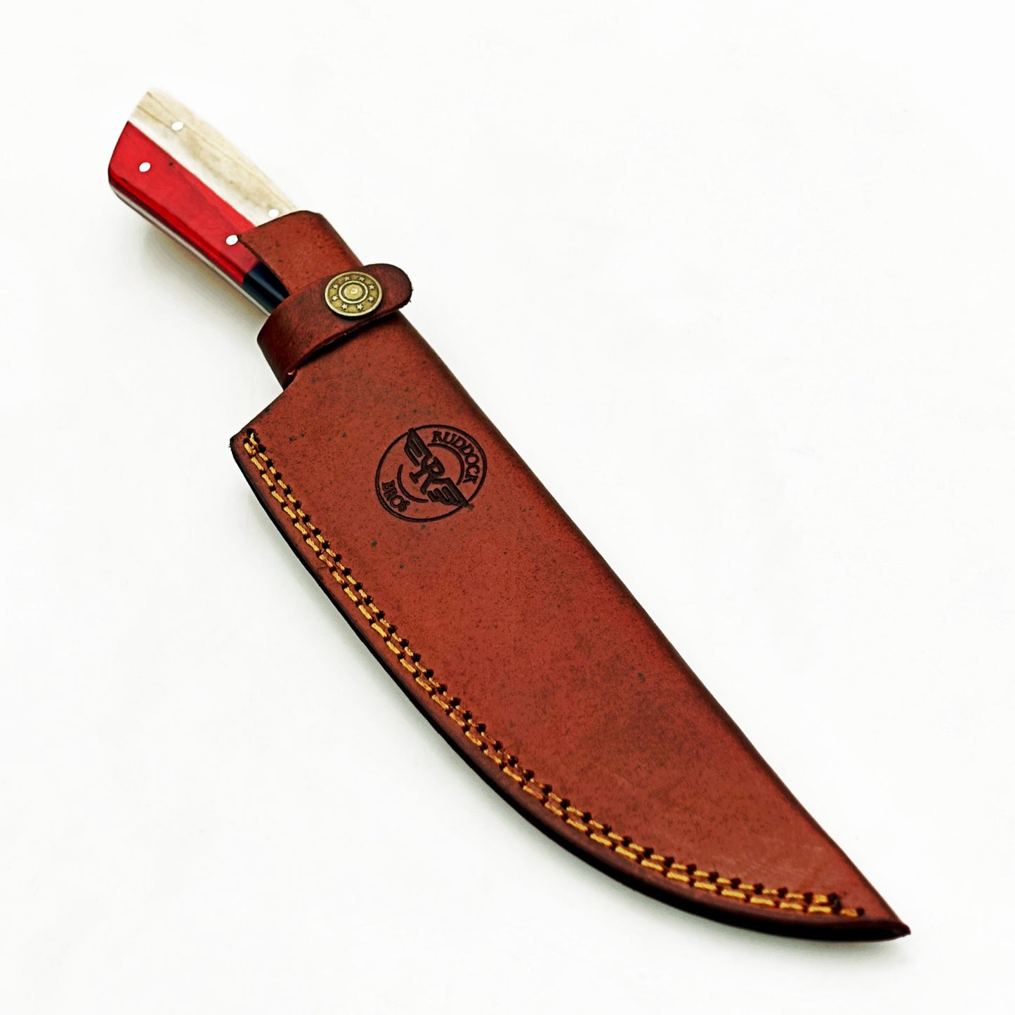 Lone Star Chef Knife - Damascus Steel - 12"