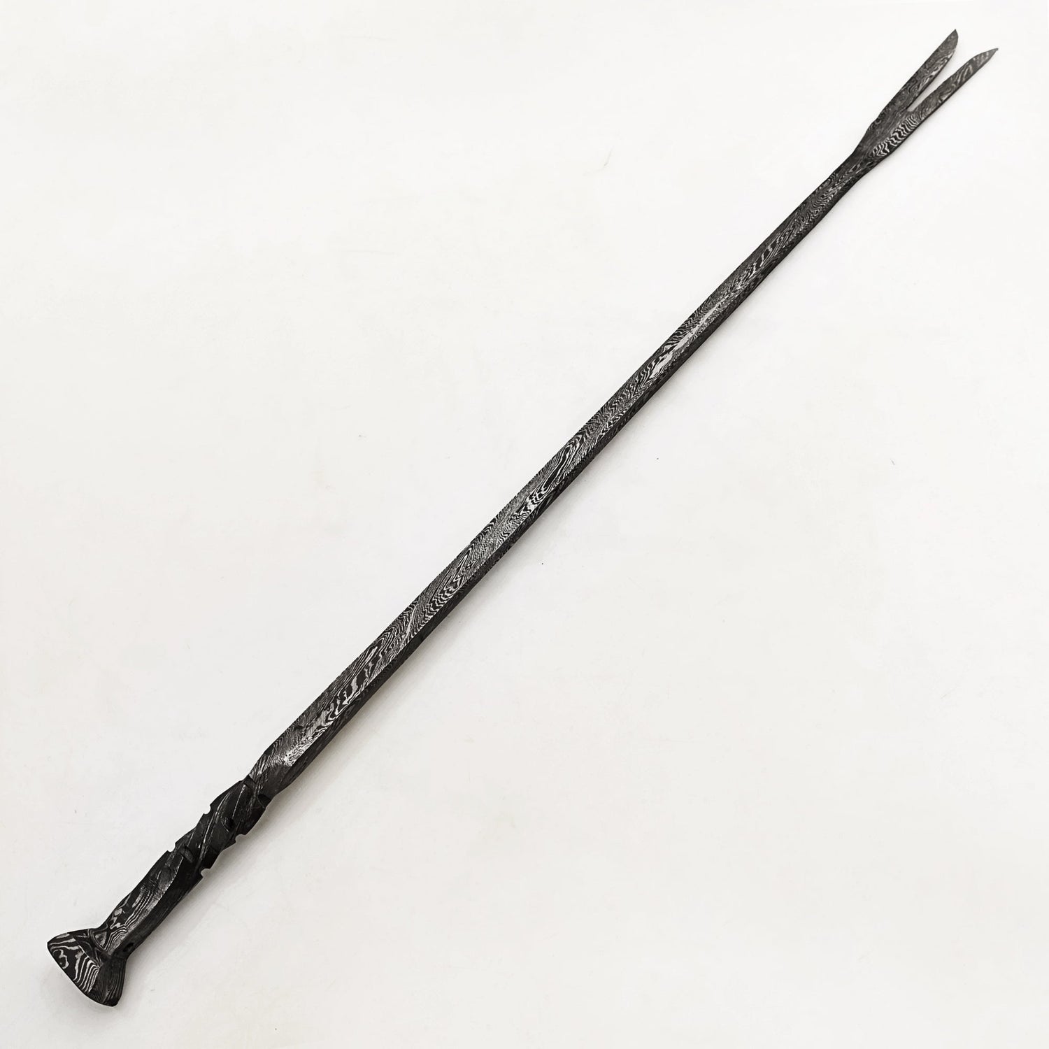 24" Damascus Steel Meat Fork by Ruddock Bros El Paso Texas USA Ruddock Shirts