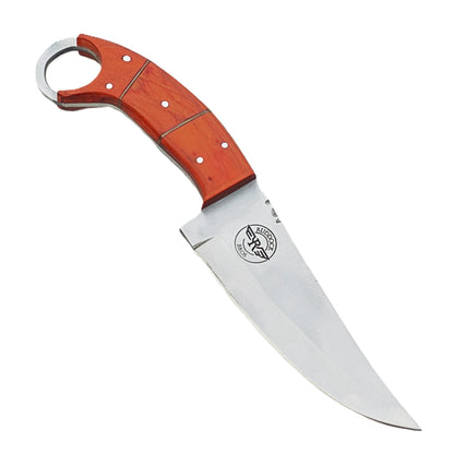 The Longhorn - Ring Handle Utility Knife - Stainless Steel