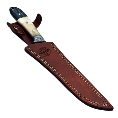 Blackwood Fillet Knife - 7" Blade - Damascus Steel