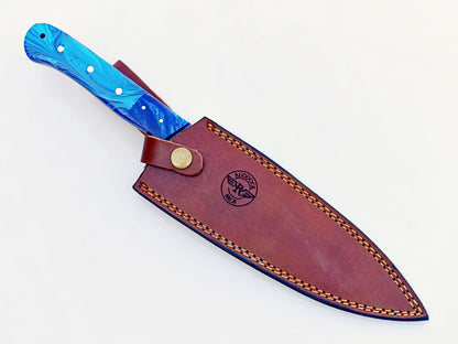 Double Blue Chef Knife - Stainless Steel - 12"