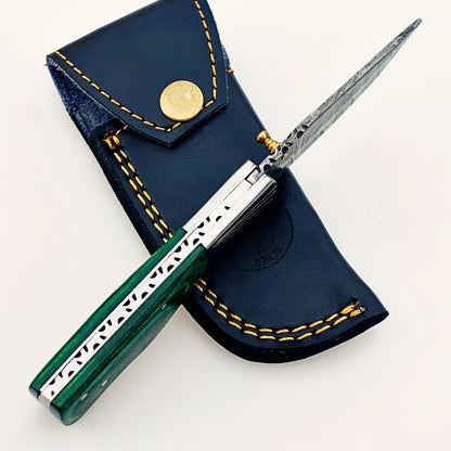 Mick Folding Knife Damascus – Premium Sharp EDC Pocket Blade