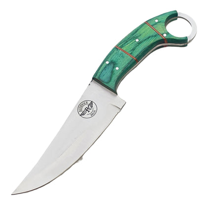 The Bear - Ring Handle Utility Knife - Stainless Steel