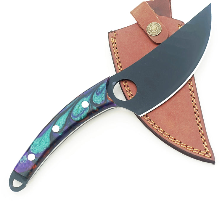 Fixed Blade Kitchen Knife – Premium Sharp Food Prep Knife
