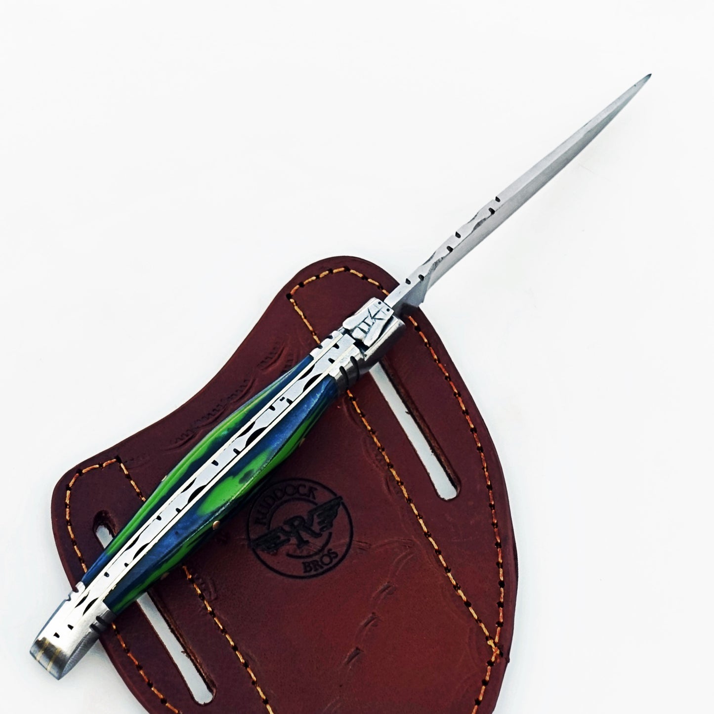 Monsignor Peacock Folding Knife - Stainless Steel