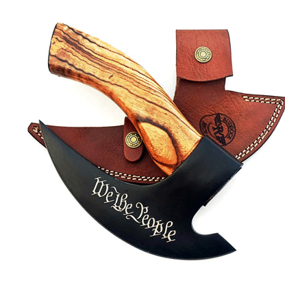 We the People Pizza Axe - Black Carbon Steel