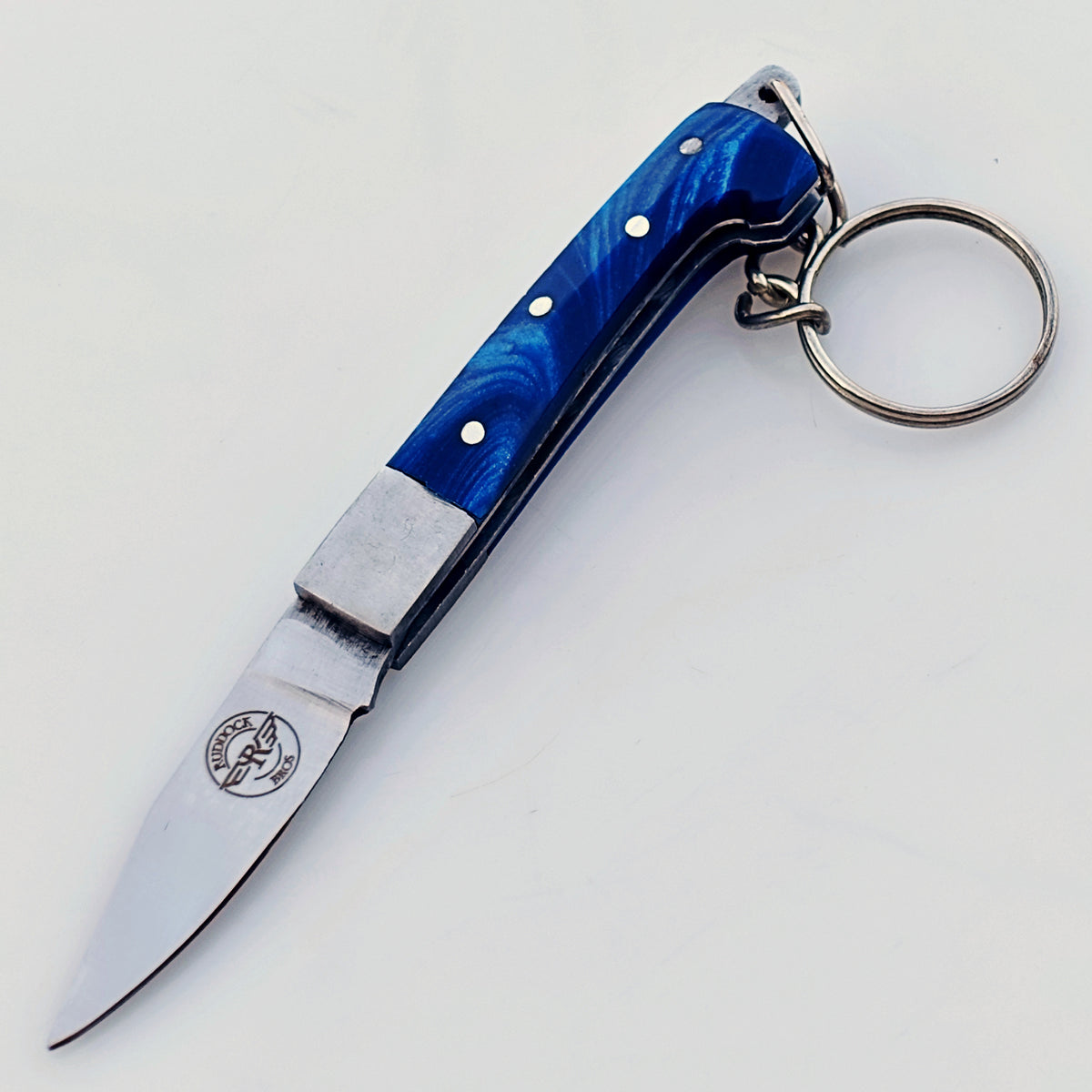 Little Drop Slim - Folding Keychain Pocket Knife -Stainless Steel