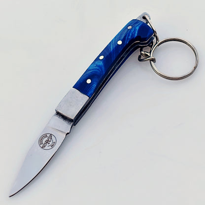 Little Drop Slim - Folding Keychain Pocket Knife -Stainless Steel