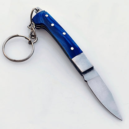 Little Drop Slim - Folding Keychain Pocket Knife -Stainless Steel