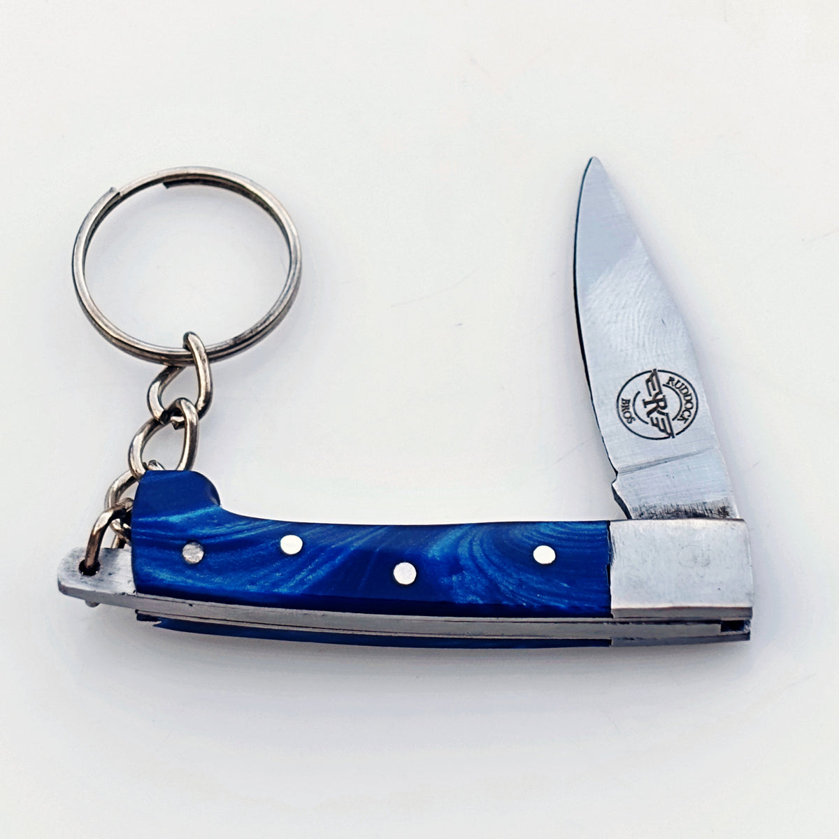 Little Drop Slim - Folding Keychain Pocket Knife -Stainless Steel