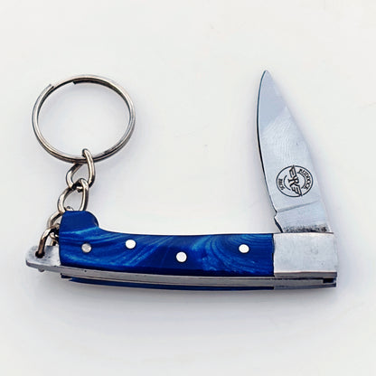 Little Drop Slim - Folding Keychain Pocket Knife -Stainless Steel