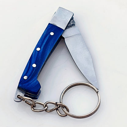 Little Drop Slim - Folding Keychain Pocket Knife -Stainless Steel