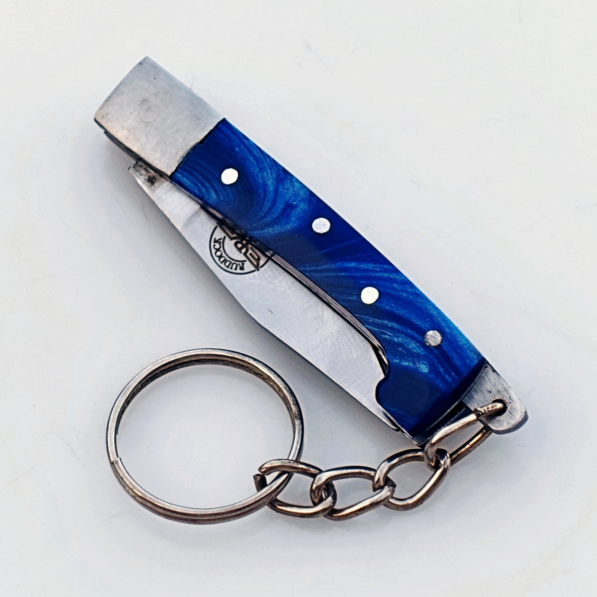 Little Drop Slim - Folding Keychain Pocket Knife -Stainless Steel