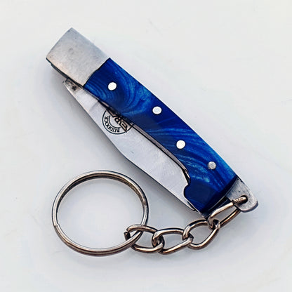 Little Drop Slim - Folding Keychain Pocket Knife -Stainless Steel