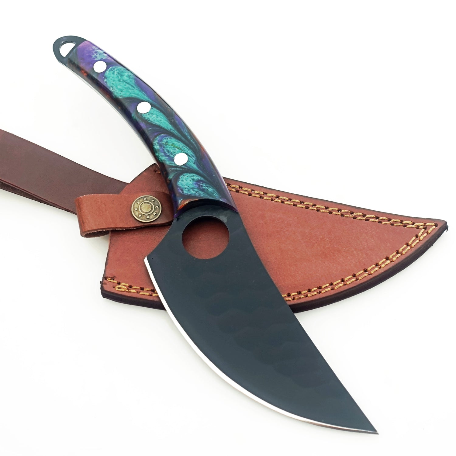 Fixed Blade Kitchen Knife – Premium Sharp Food Prep Knife
