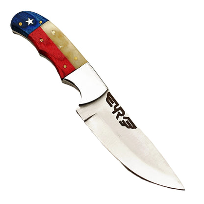 Lone Star Hunting Knife - Fixed Blade - Stainless Steel