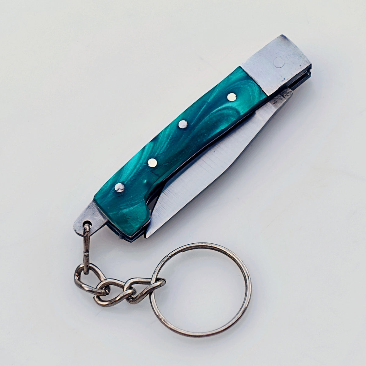 Little Sprout Slim - Folding Keychain Pocket Knife -Stainless Steel