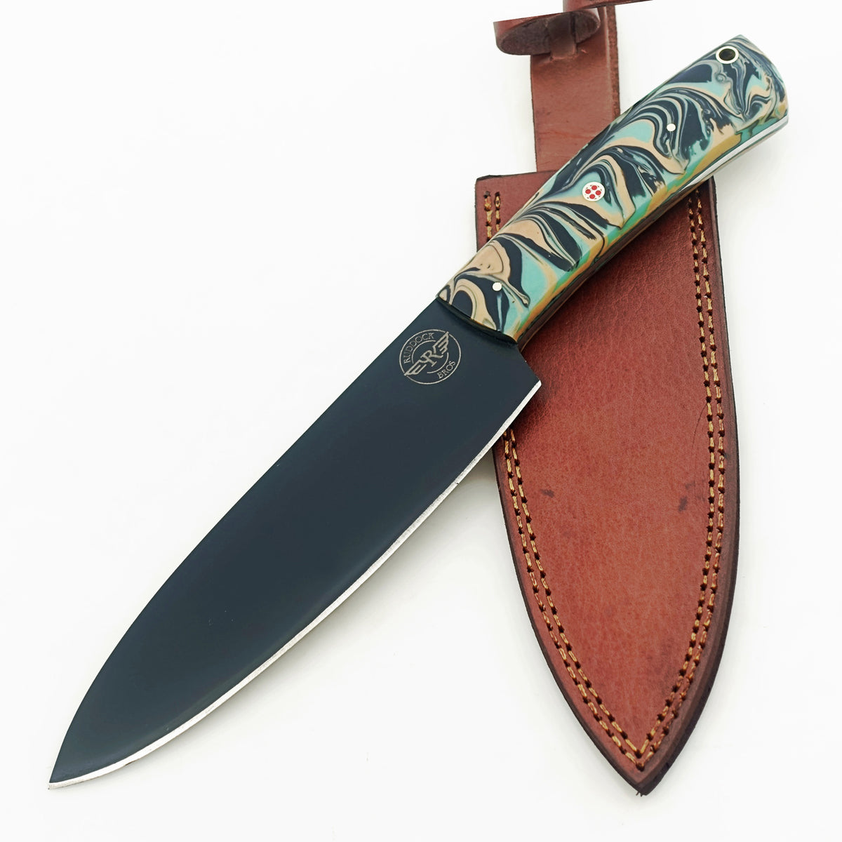 The Native Chef Knife - Carbon Black Steel - 12"