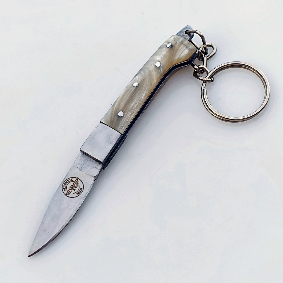 Little Lamb Slim - Folding Keychain Pocket Knife -Stainless Steel