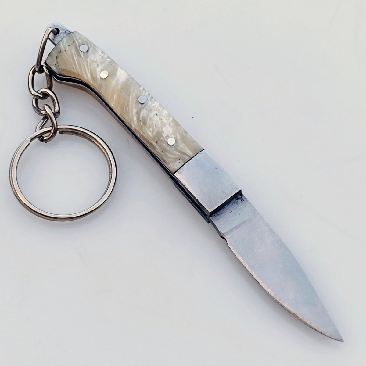 Little Lamb Slim - Folding Keychain Pocket Knife -Stainless Steel