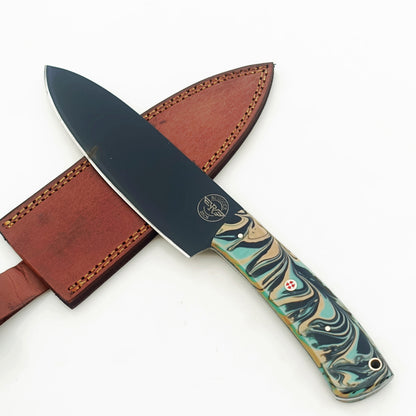 The Native Chef Knife - Carbon Black Steel - 12"
