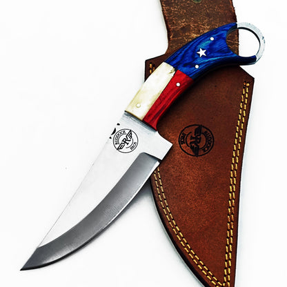 Lone Star  - Ring Handle Utility Knife - Stainless Steel