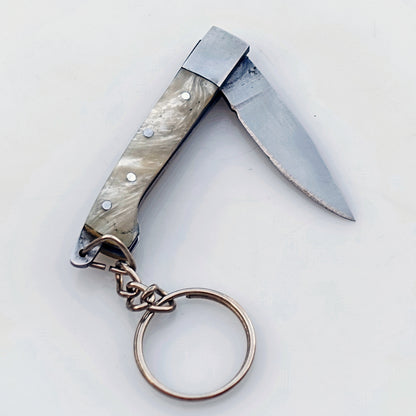 Little Lamb Slim - Folding Keychain Pocket Knife -Stainless Steel