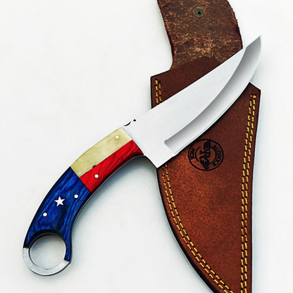Lone Star  - Ring Handle Utility Knife - Stainless Steel