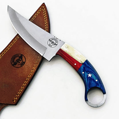 Lone Star  - Ring Handle Utility Knife - Stainless Steel
