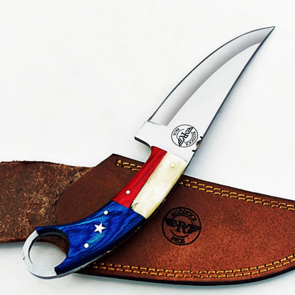 Lone Star  - Ring Handle Utility Knife - Stainless Steel