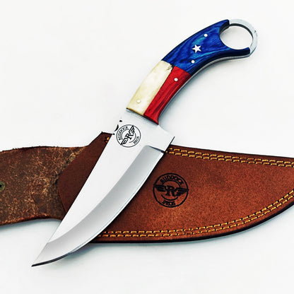 Lone Star  - Ring Handle Utility Knife - Stainless Steel