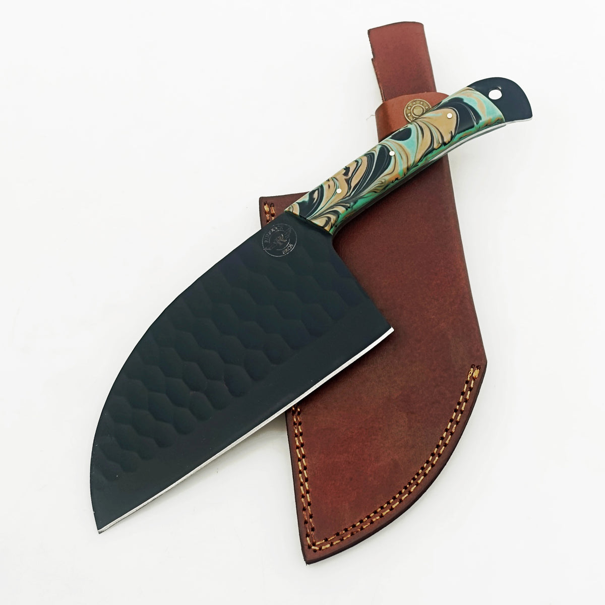The Native Serbian Cleaver - Blackened Steel