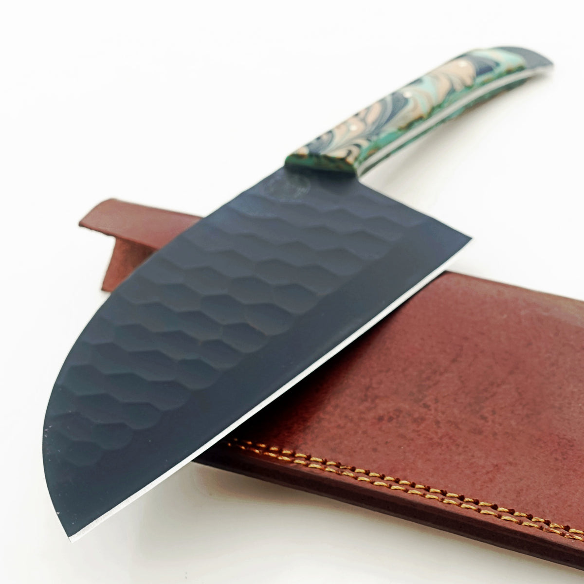 The Native Serbian Cleaver - Blackened Steel