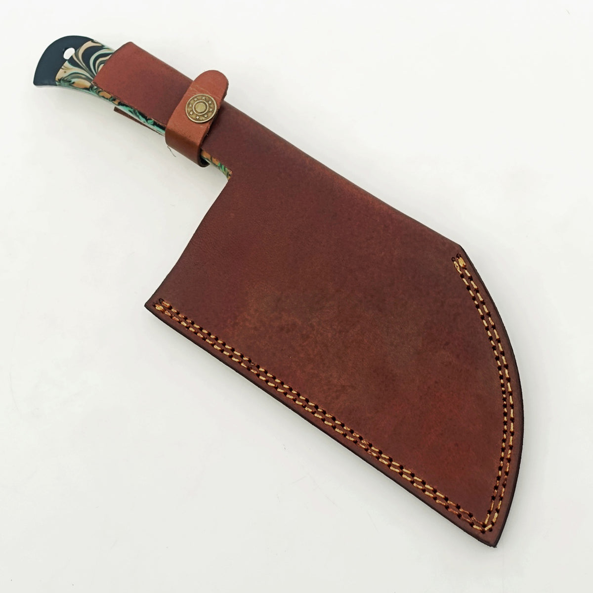 The Native Serbian Cleaver - Blackened Steel