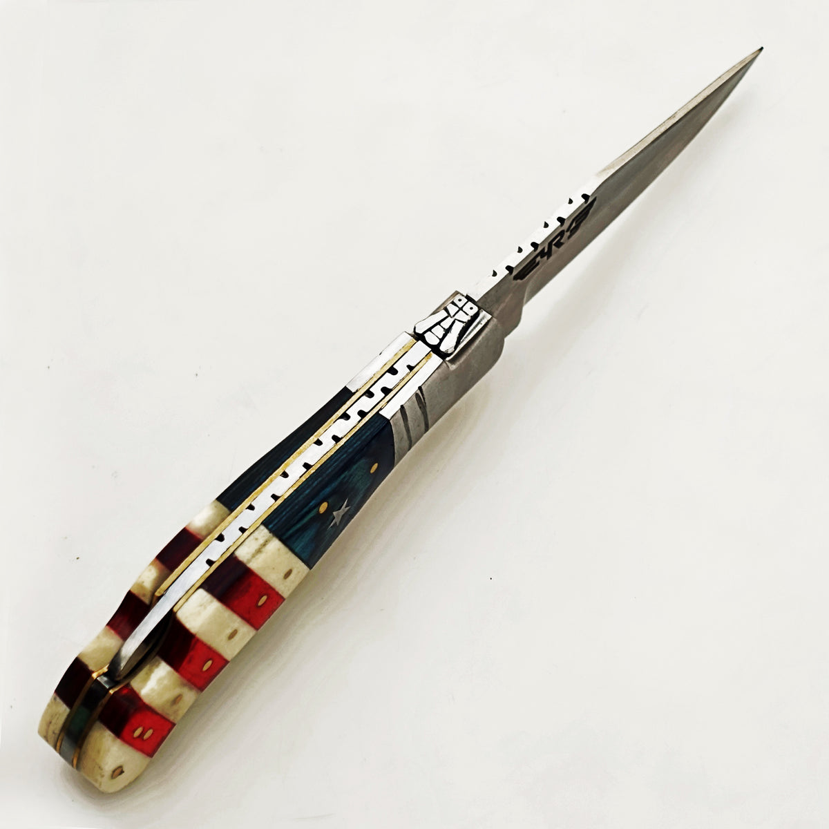 The Patriot Folding Knife -  Stainless Steel