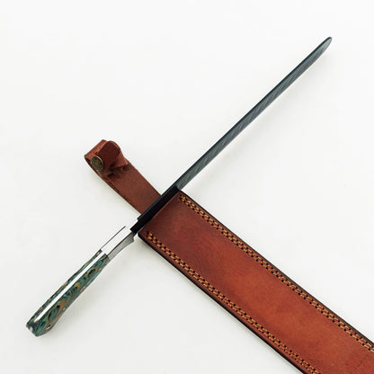The Native Brisket Knife - Blackened Steel - 17" Overall Length